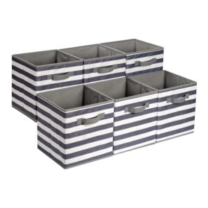 Amazon Basics Confezione da 6 cubi portaoggetti pieghevoli in tessuto
