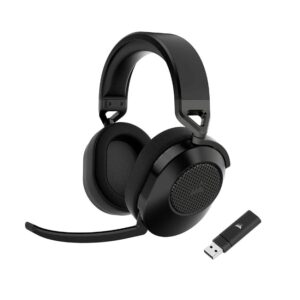 Corsair HS65 WIRELESS Cuffia Gaming con Microfono - Wireless a Bassa latenza con Banda da 2