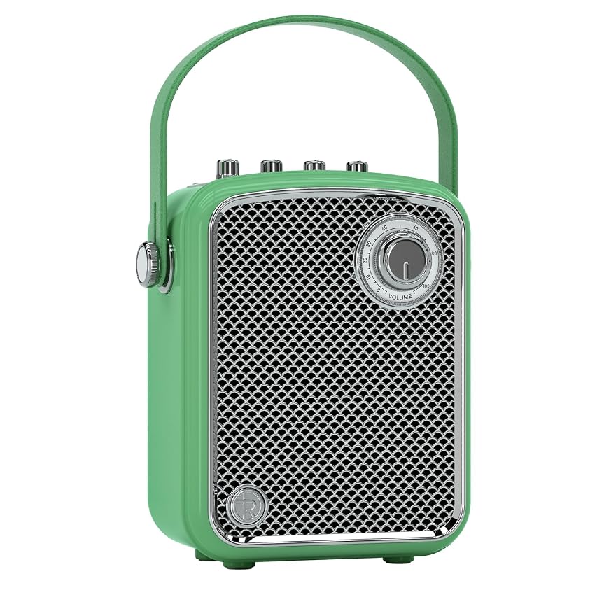 TOMPROAD Altoparlante Bluetooth retrò decorativo