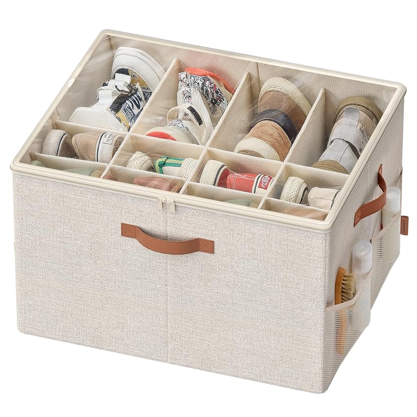 SONGMICS Organizer Scarpe per 16 Paia