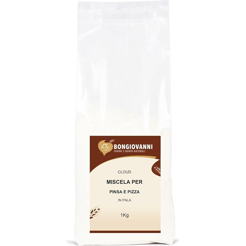 BONGIOVANNI FARINE E BONTA' NATURALI Cloud - Miscela naturale per Pinsa e Pizza in Pala 1Kg