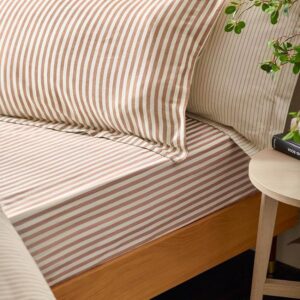 Yard Hebden A Righe Coppia Di Federe – Ultra Morbida 100% Cotone Reversibile Oxford