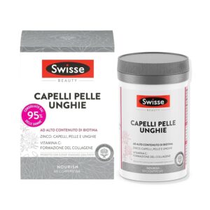 SWISSE Capelli Pelle Unghie - Integratori per Capelli