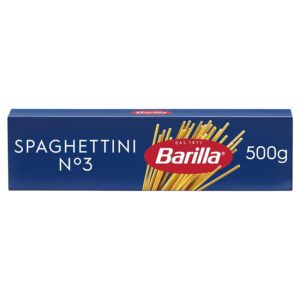 Barilla Pasta Spaghettini N.3 di Semola di Grano Duro