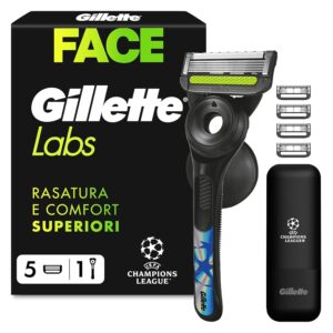 Gillette Uefa Champions League Special Edition Gillettelabs Rasoio a Mano Libera con