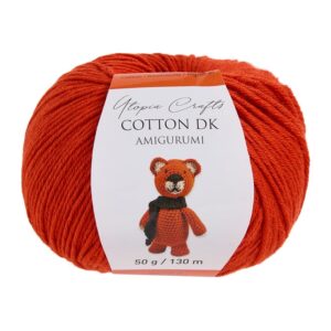 Utopia Crafts Amigurumi Cotton DK Yarn for Crochet and Knitting 50% Cotton