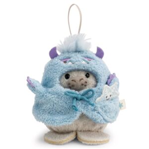 NICI Peluche Foca Yuki 8cm con Fiocco di Neve & Costume da Yeti