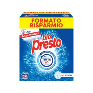 Bio Presto Classico Detersivo Lavatrice in Polvere 62 lavaggi
