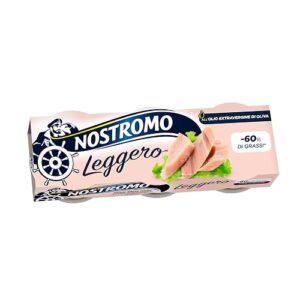 Tonno Nostromo Leggero - 60% grassi all'olio extravergine di oliva