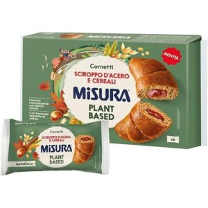 Misura Natur&igrave;cca Cornetti Sciroppo d'Acero e Cereali
