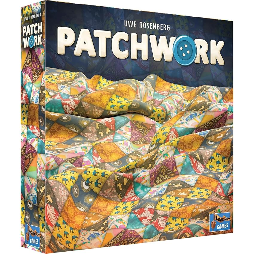 Asmodee - Patchwork - Lookout Games - Giochi da tavolo - Gioco di strategia per 2 giocatori