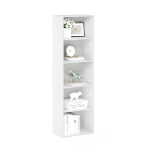 Furinno Luder Libreria a ripiani aperti a colori reversibili a 5 livelli