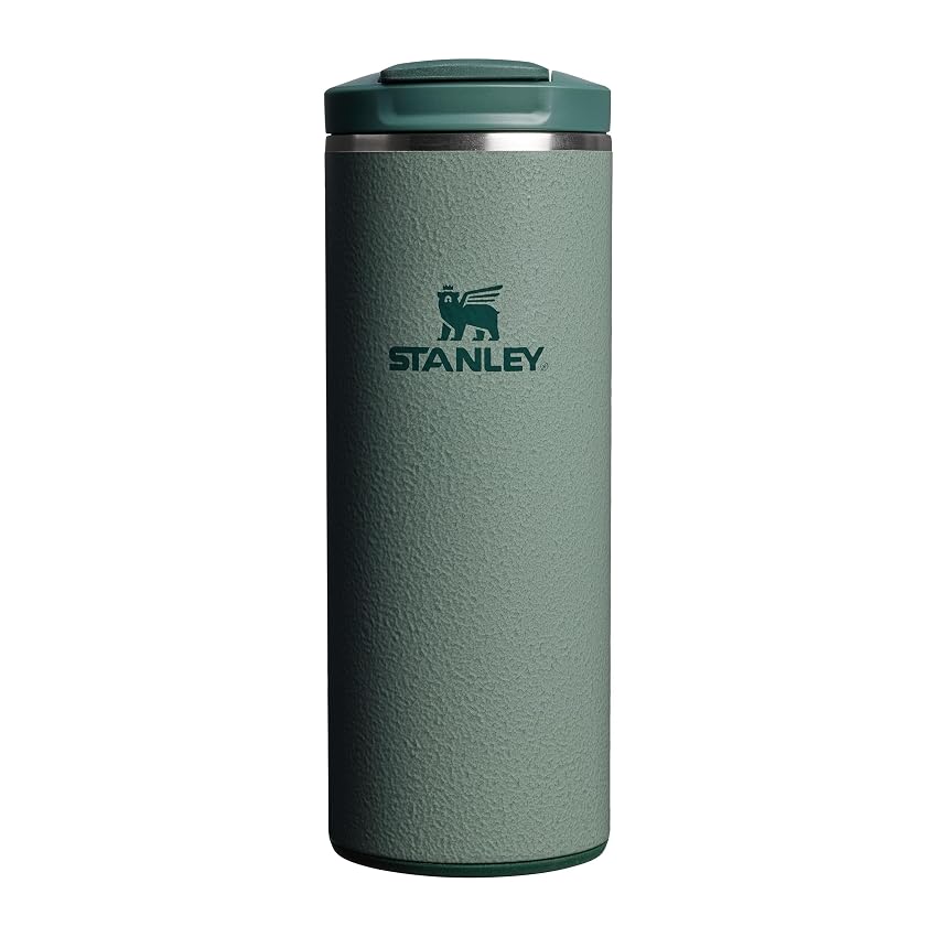 Stanley 1913 Transit Flip Top Mug 0.35L - Hammertone Green