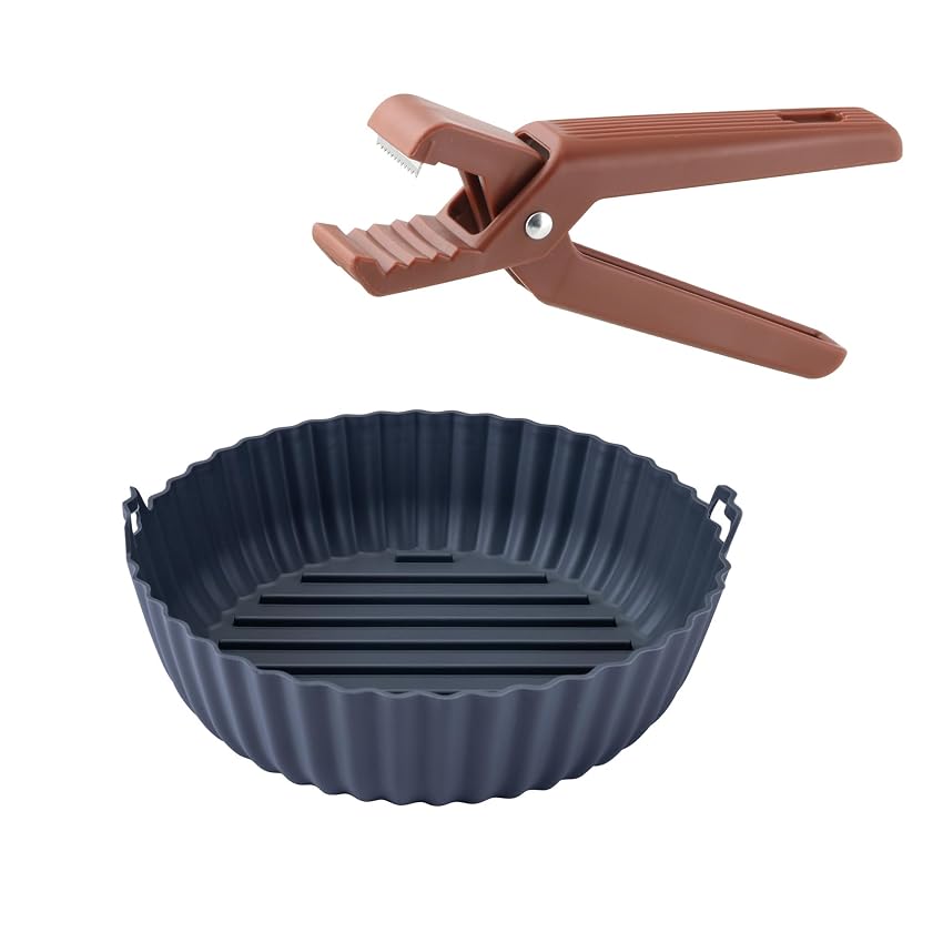 Fackelmann Set Cucina Tagliacastagne con Lama Acciaio Inox e Stampo Rotondo in Silicone