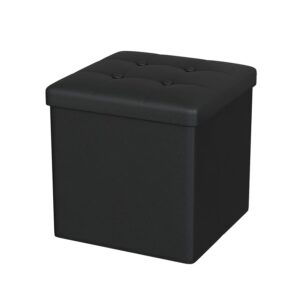 Oak & Tea Pouf portaoggetti in pelle PU
