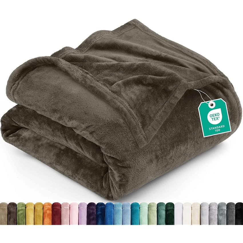 Utopia Bedding Coperta in Pile Coperta Leggera per Letto