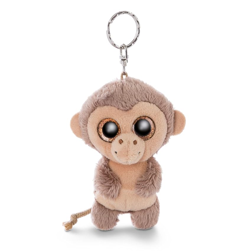 NICI Glubschis: L'Originale – Portachiavi Scimmia Glubschis Hobson 9 cm – Peluche