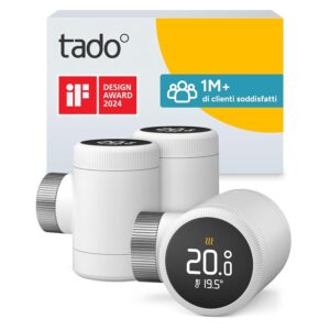 tado° Termostato Intelligente X – Trio Pack