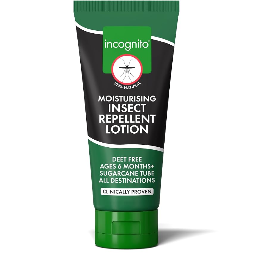 Incognito lozione repellente per insetti 100 ml | Protegge fino a 7 ore | Formula