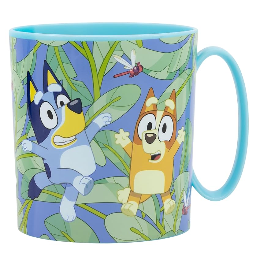 Stor Tazza Bambini Plastica Bluey 390ml - Adatta Microonde