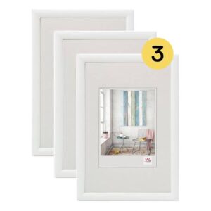 walther designCornice per foto bianca 15 x 20 cm confezione da 3