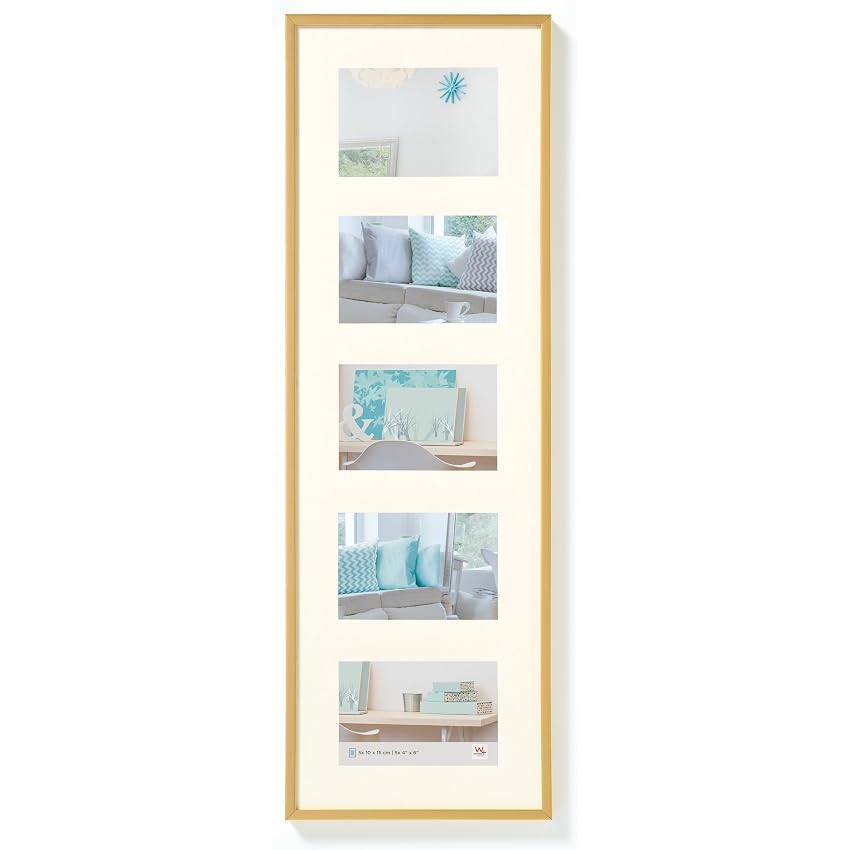 walther design oro 5X 10x15 cm galleria con passe-partout