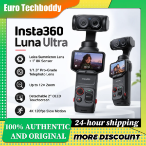 Insta360 Luna Ultra: videocamera 8K per vlog con doppio obiettivo Leica
