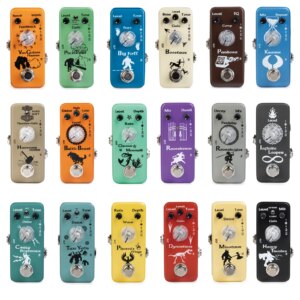 Movall effetti per chitarra elettrica pedali distorsione/Overdrive/ritardo/riverbero/Tremolo/compressore/cancello