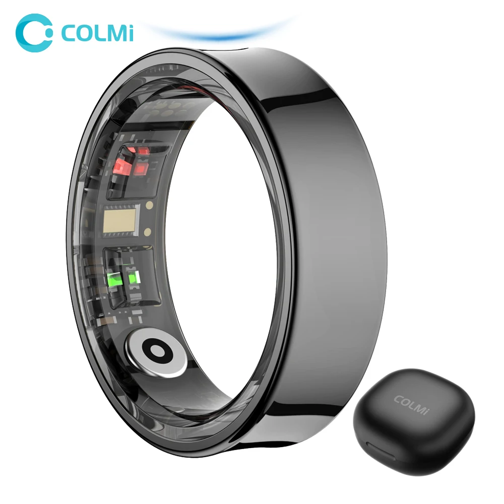 2024 COLMI R09 Smart Ring Uomo Donna con custodia di ricarica