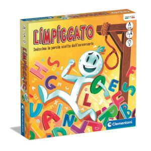 Clementoni - L'Impiccato Gioco da Tavolo per Bambini 6+ Anni e Adulti