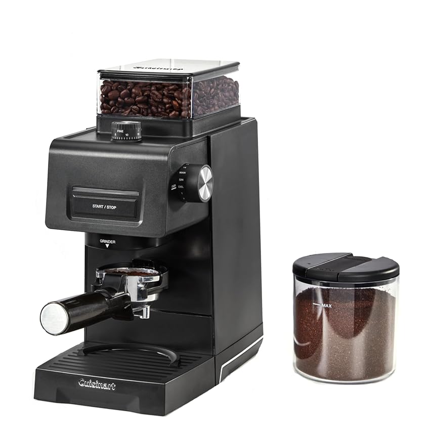 Cuisinart Macinacaffè elettrico ed espresso a macine coniche | 35 impostazioni | Contenitore