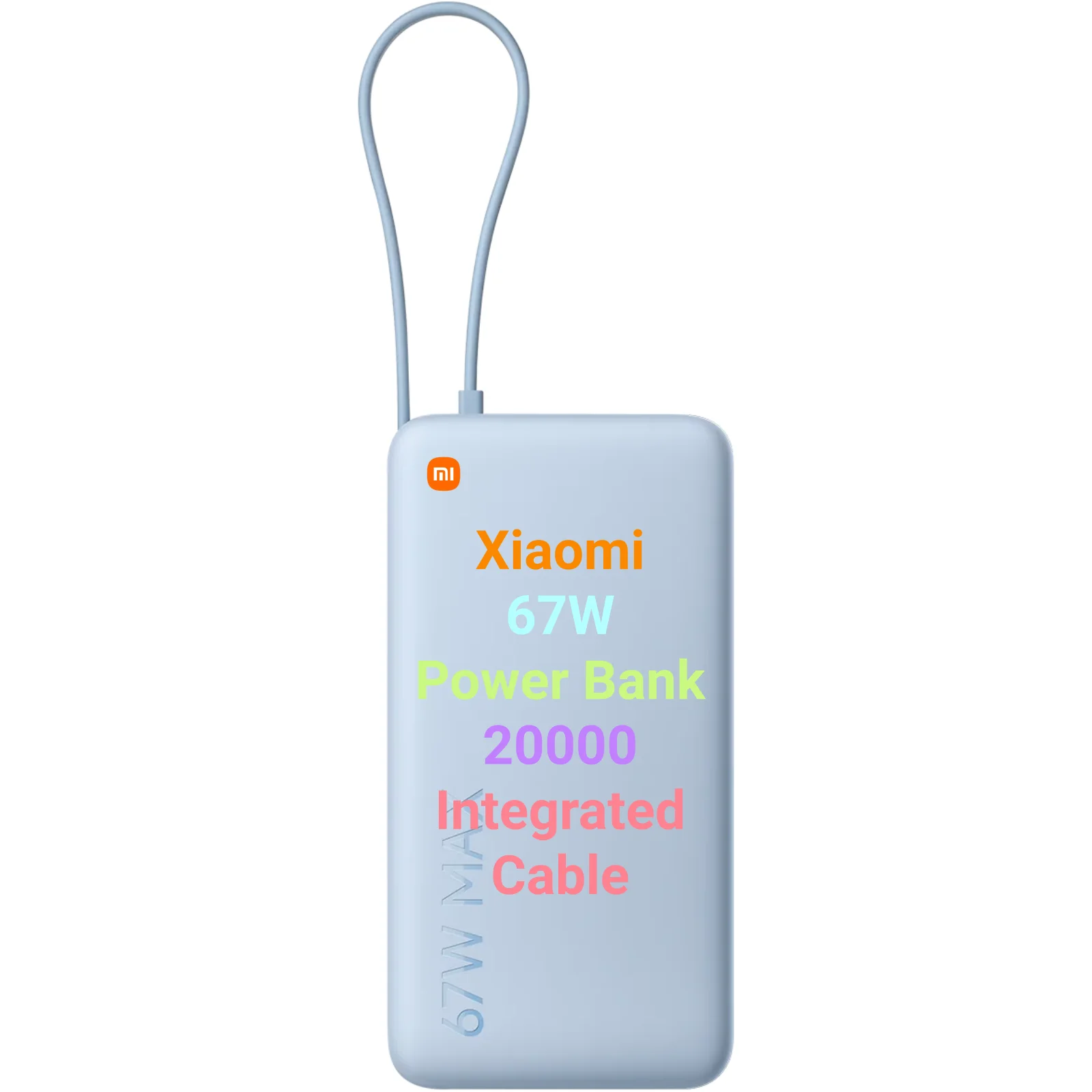Xiaomi Power Bank 67W 20000 (Cavo Integrato)