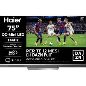 Haier Smart TV 75" QD-Mini LED 4K UHD