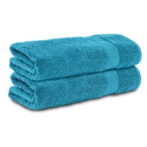Komfortec Set di 2 Asciugamani da Bagno 70x140 cm