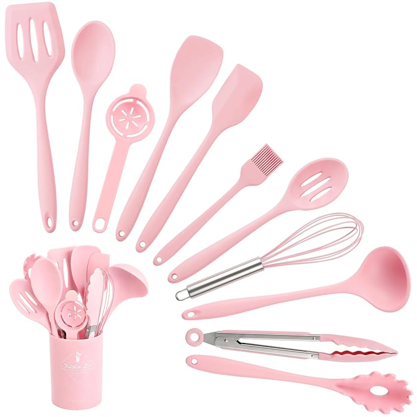 VINATO Set di Utensili da Cucina in Silicone
