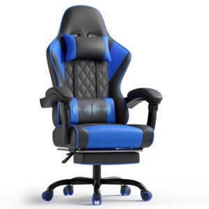 TRIUMPHKEY Sedia da Gaming Massaggiante