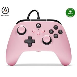Controller cablato PowerA per Xbox Series X|S - Rosa