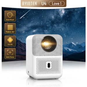 Proiettore Smart Mini BYINTEK U4 LOVE 1 per Home Theater