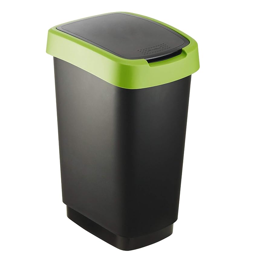 Rotho Salsa Pattumiera da 25 l con coperchio