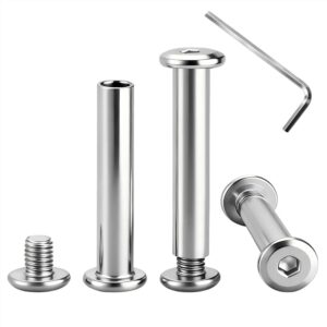 VINATO 20 Pezzi Viti M4 e Dadi a Brugola M4x30 mm