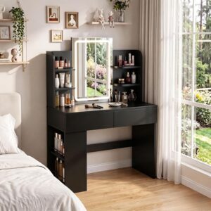 JUMMICO Toeletta con Specchio LED
