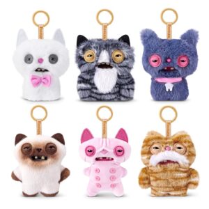 Fuggler Alley Cat KeyRing 5 Inch Plush Collectible 6 Pack di ZURU