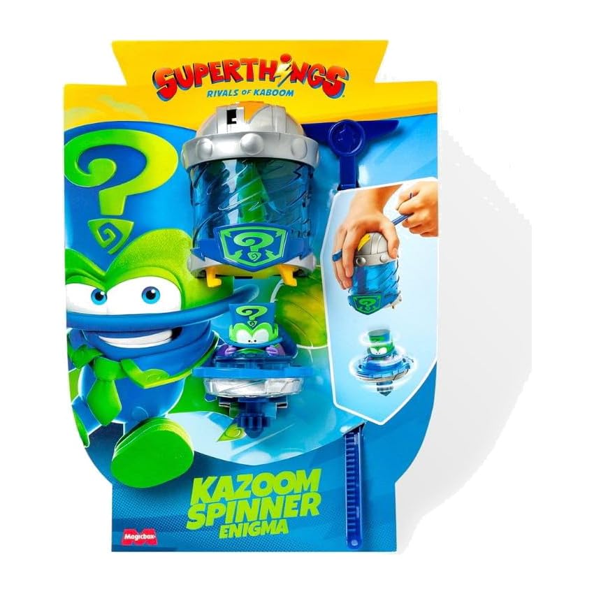 SUPERTHINGS KAZOOM Power - Kazoom Spinner - Enigma. Include 1 capsula Kazoom
