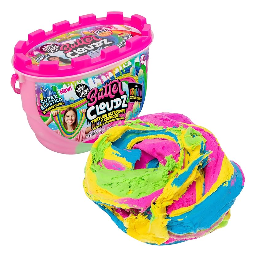 Bizak Butter Cloudz Cubo Rainbow Cotton Candy