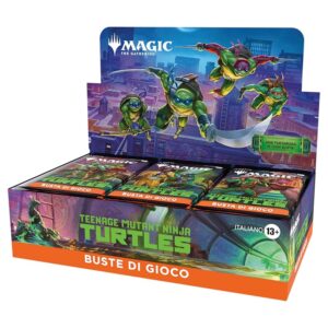 Confezione di buste di gioco di Magic: The Gathering | Teenage Mutant Ninja Turtles