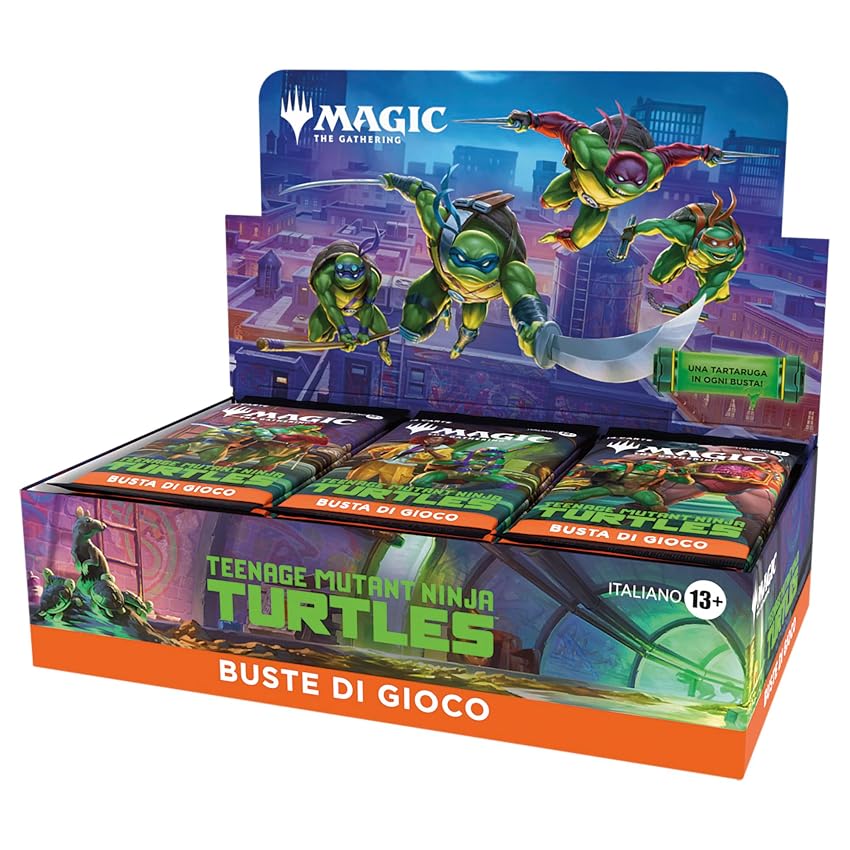 Confezione di buste di gioco di Magic: The Gathering | Teenage Mutant Ninja Turtles