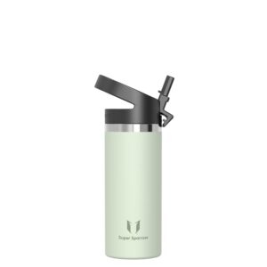 Sparrow Borraccia Termica Bambini 500ml - Borracce Bambini con Cannuccia