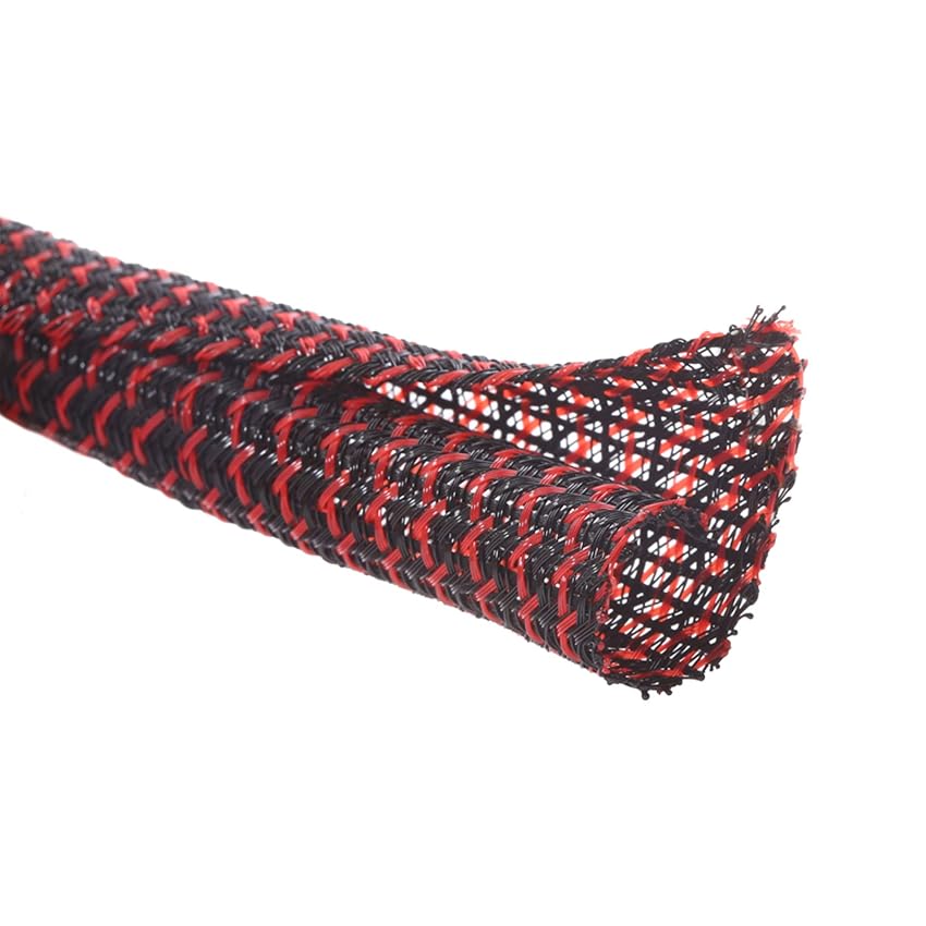 Alex Tech 6mm-7.7m Guaina Cavi Self-closing Raccogli Cavi Nascondi Cavi Guaina Per