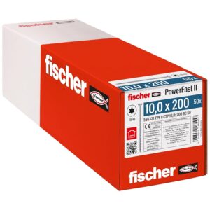Fischer Viti per Legno e Costruzioni PowerFast FPF II CTP 10