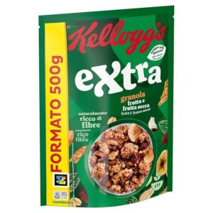 Kellogg's Extra Granola Cereali Frutta e Frutta Secca 500g
